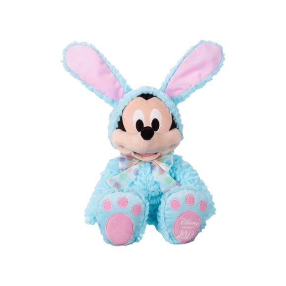 Disney Store 2022 Mickey Mouse Easter Bunny Plush - Picture 1 of 14